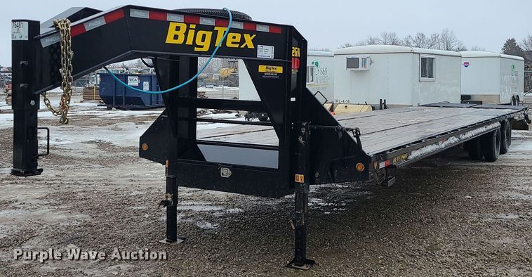 image for item DN8263 2023 Big Tex 22GN-35BK+5MR equipment trailer