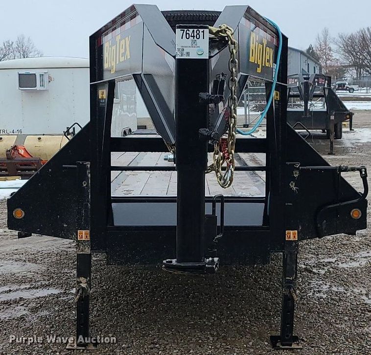 image for item DN8263 2023 Big Tex 22GN-35BK+5MR equipment trailer