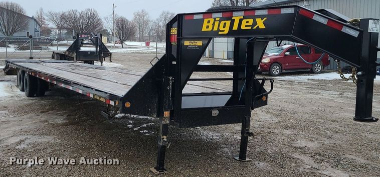image for item DN8263 2023 Big Tex 22GN-35BK+5MR equipment trailer