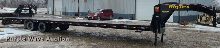 image for item DN8263 2023 Big Tex 22GN-35BK+5MR equipment trailer