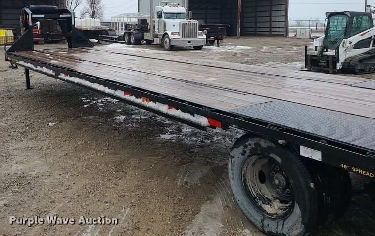 image for item DN8263 2023 Big Tex 22GN-35BK+5MR equipment trailer