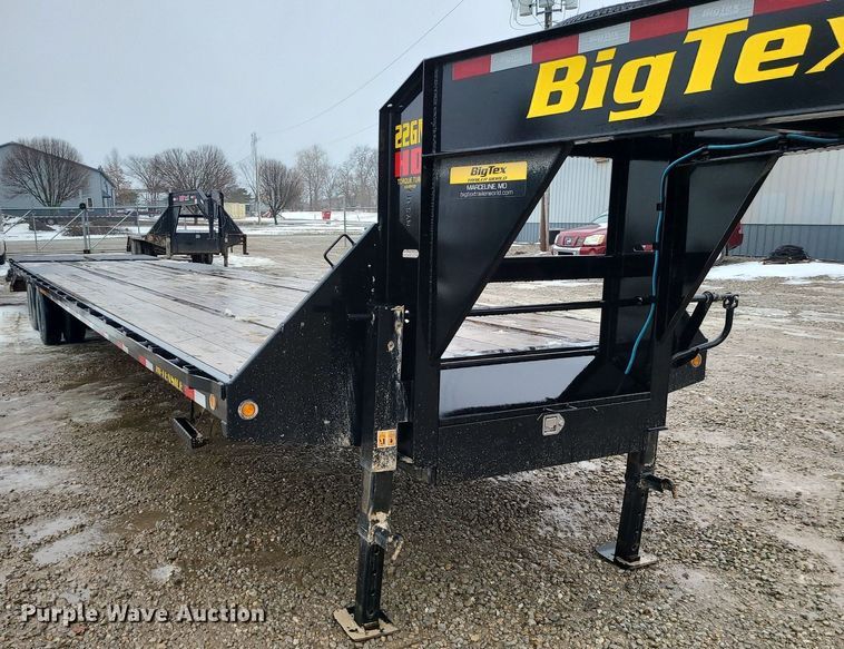 image for item DN8263 2023 Big Tex 22GN-35BK+5MR equipment trailer