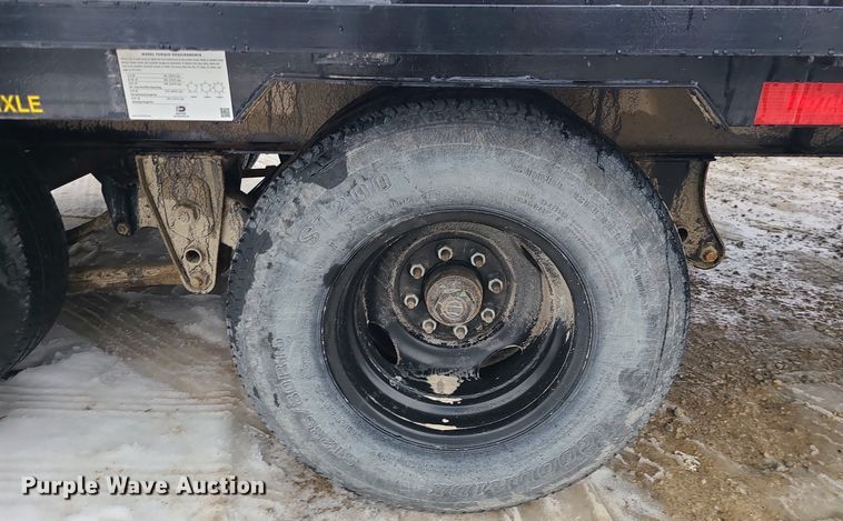 image for item DN8263 2023 Big Tex 22GN-35BK+5MR equipment trailer