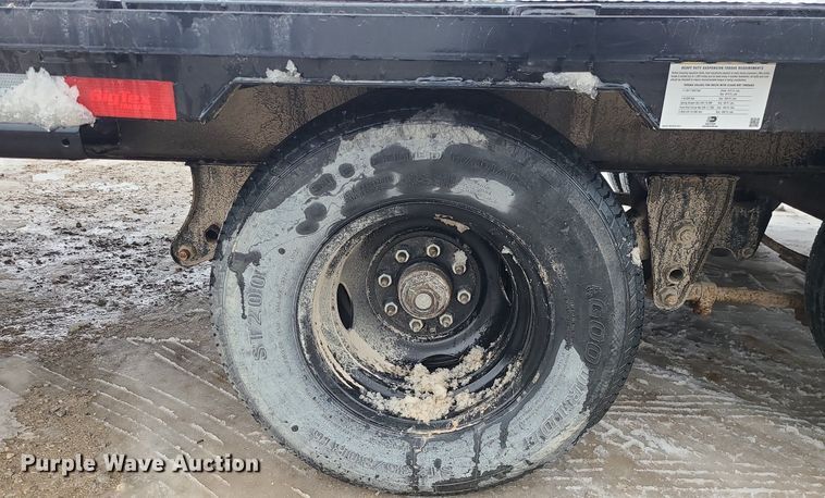 image for item DN8263 2023 Big Tex 22GN-35BK+5MR equipment trailer