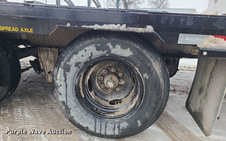 image for item DN8263 2023 Big Tex 22GN-35BK+5MR equipment trailer