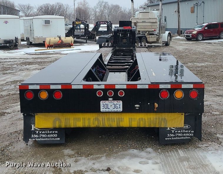 image for item DN8270 2021 Kaufman lowboy equipment trailer