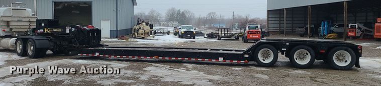 image for item DN8270 2021 Kaufman lowboy equipment trailer