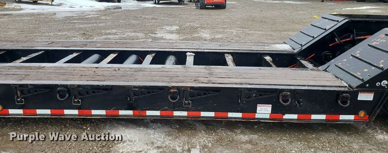 image for item DN8270 2021 Kaufman lowboy equipment trailer