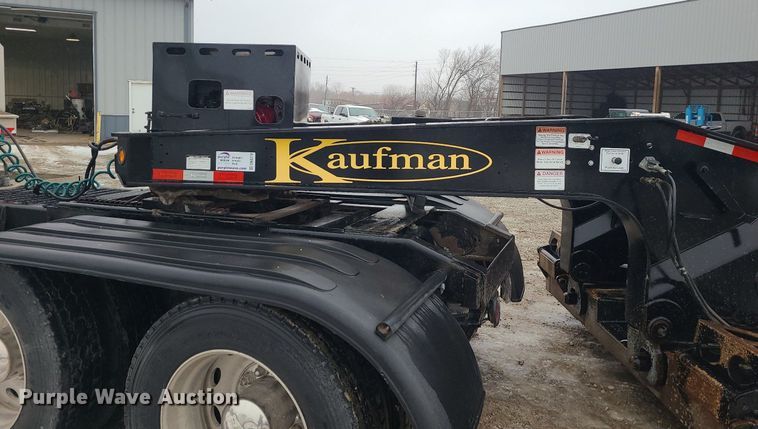 image for item DN8270 2021 Kaufman lowboy equipment trailer