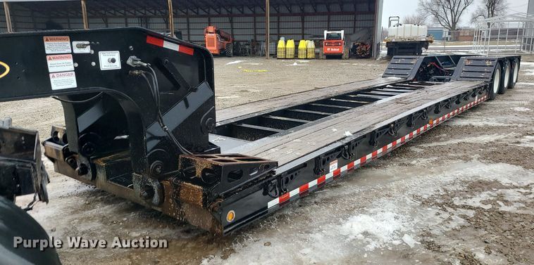 image for item DN8270 2021 Kaufman lowboy equipment trailer