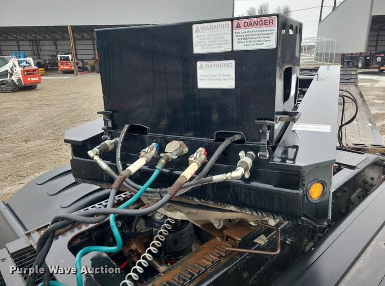 image for item DN8270 2021 Kaufman lowboy equipment trailer