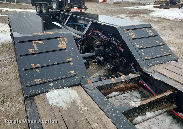 image for item DN8270 2021 Kaufman lowboy equipment trailer