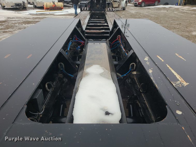 image for item DN8270 2021 Kaufman lowboy equipment trailer