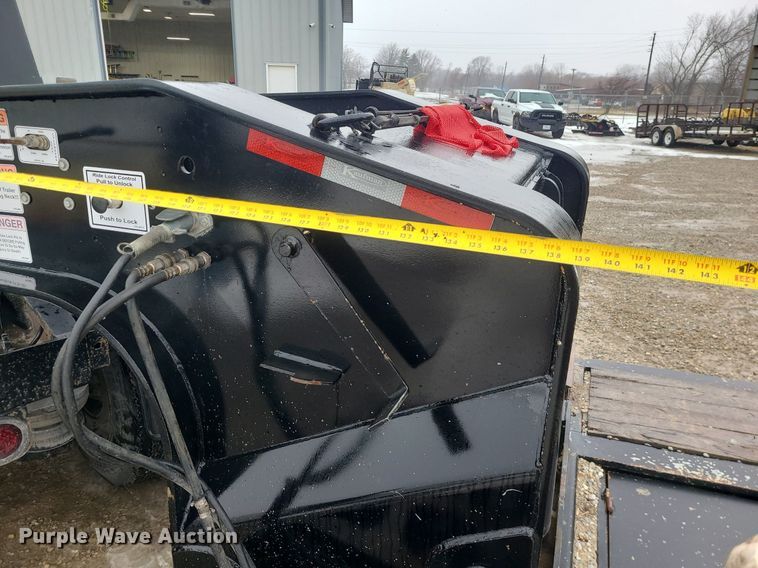 image for item DN8270 2021 Kaufman lowboy equipment trailer