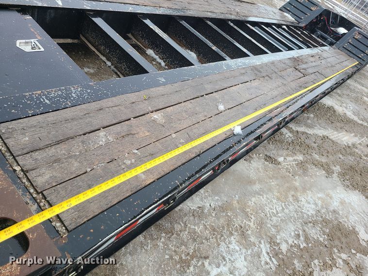 image for item DN8270 2021 Kaufman lowboy equipment trailer