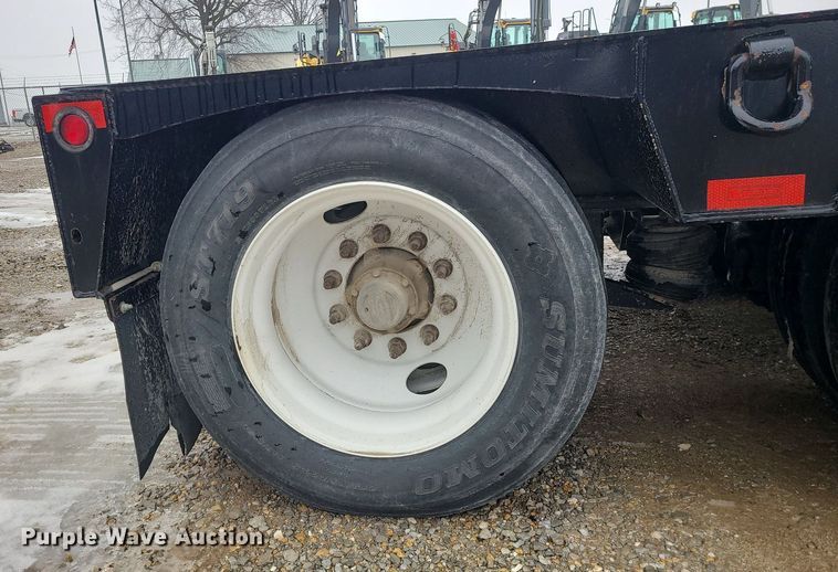 image for item DN8270 2021 Kaufman lowboy equipment trailer