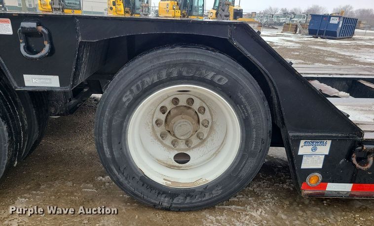 image for item DN8270 2021 Kaufman lowboy equipment trailer