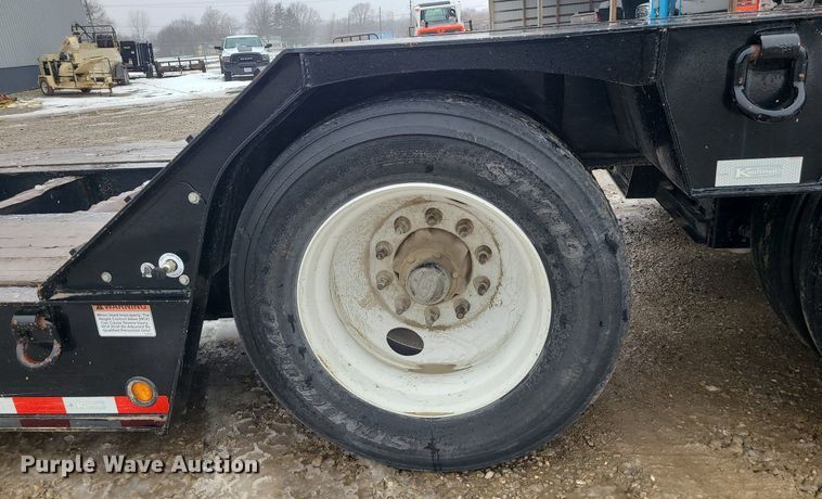 image for item DN8270 2021 Kaufman lowboy equipment trailer