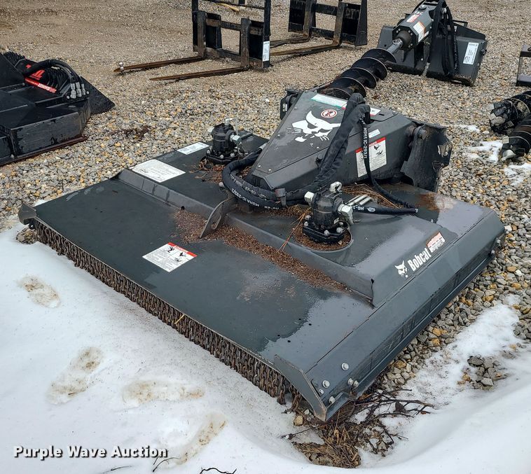 image for item DN8280 2019 Bobcat skid steer rotary mower