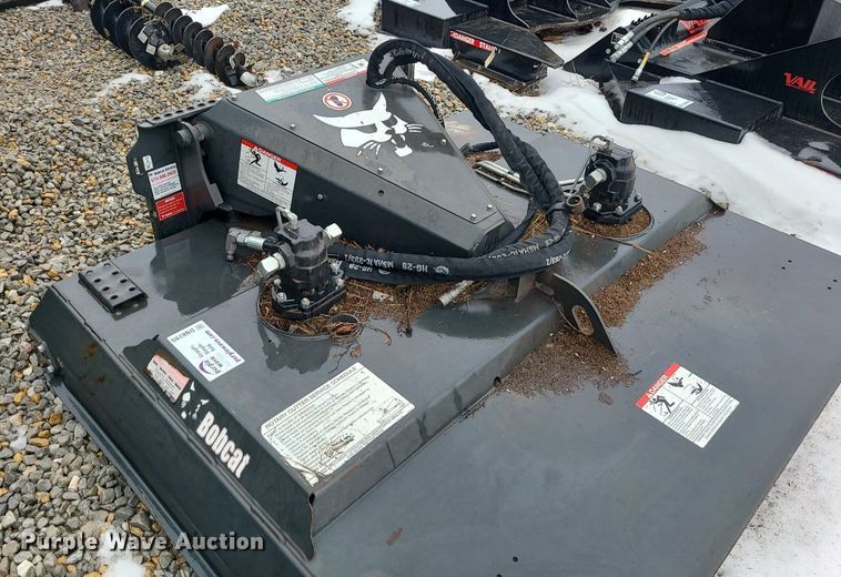 image for item DN8280 2019 Bobcat skid steer rotary mower
