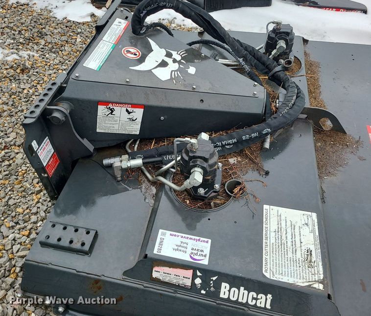 image for item DN8280 2019 Bobcat skid steer rotary mower