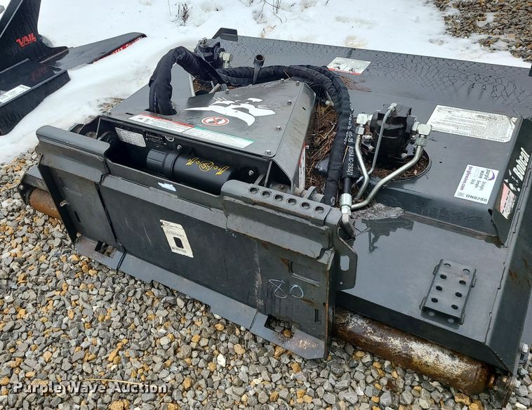image for item DN8280 2019 Bobcat skid steer rotary mower