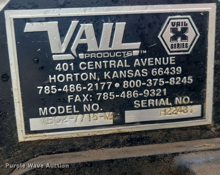 image for item DN8284 Vail XBC2-7717-MB skid steer rotary mower