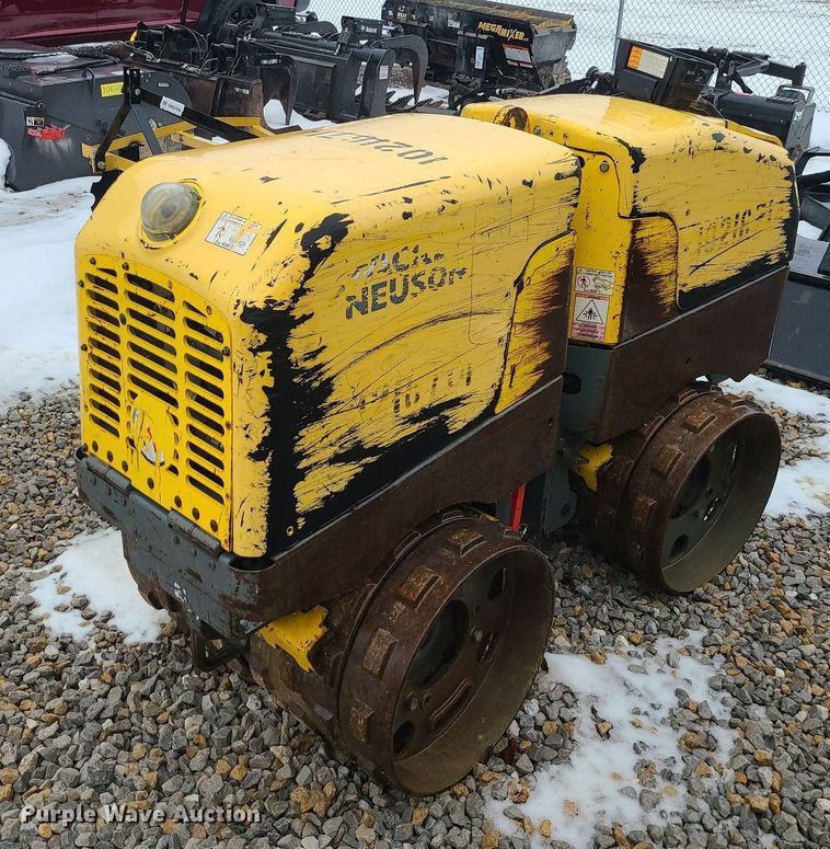 image for item DN8285 Wacker Nueson double drum vibratory roller