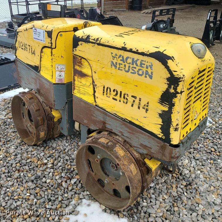 image for item DN8285 Wacker Nueson double drum vibratory roller