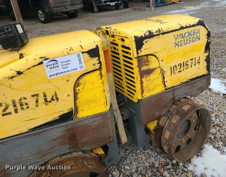 image for item DN8285 Wacker Nueson double drum vibratory roller