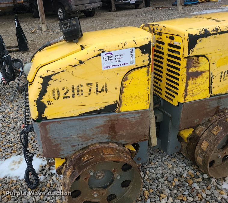 image for item DN8285 Wacker Nueson double drum vibratory roller