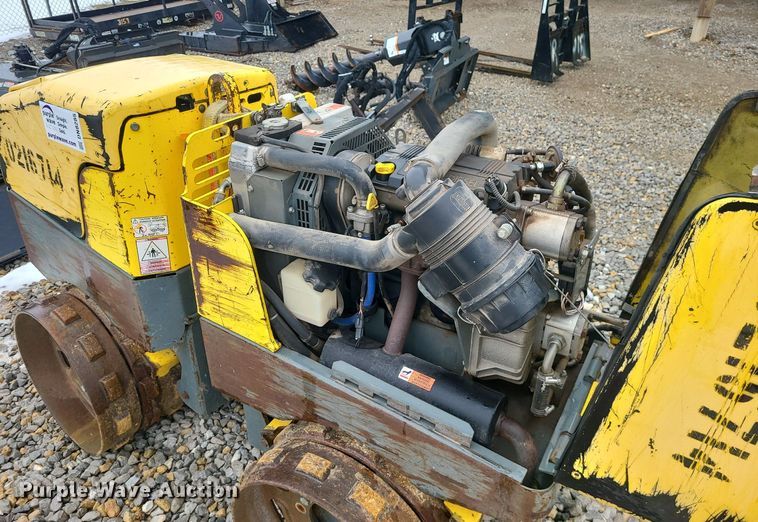 image for item DN8285 Wacker Nueson double drum vibratory roller