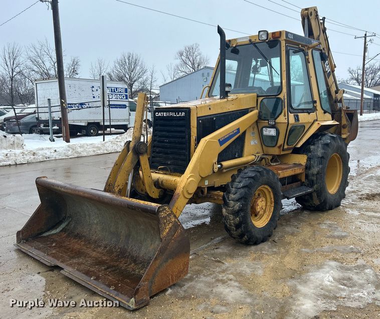 image for item DQ1085 1990 Caterpillar 416 backhoe