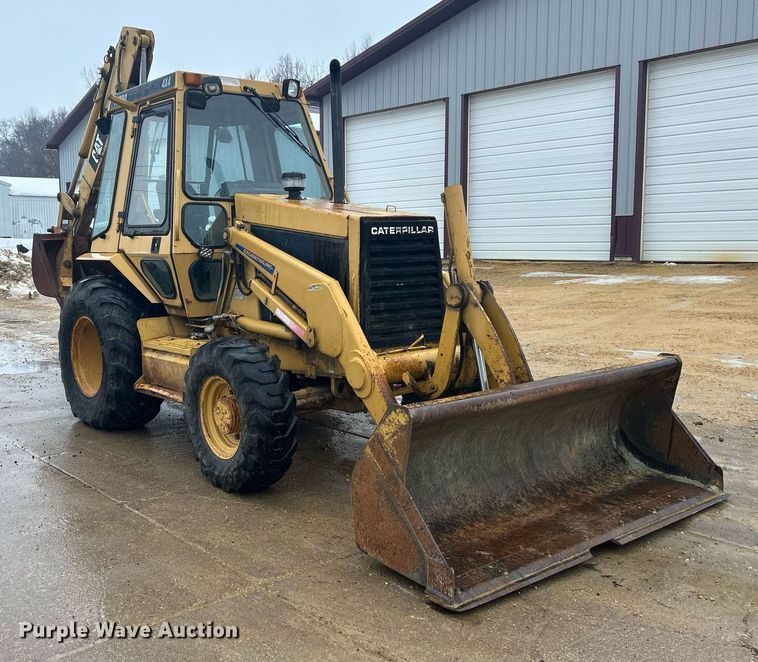 image for item DQ1085 1990 Caterpillar 416 backhoe