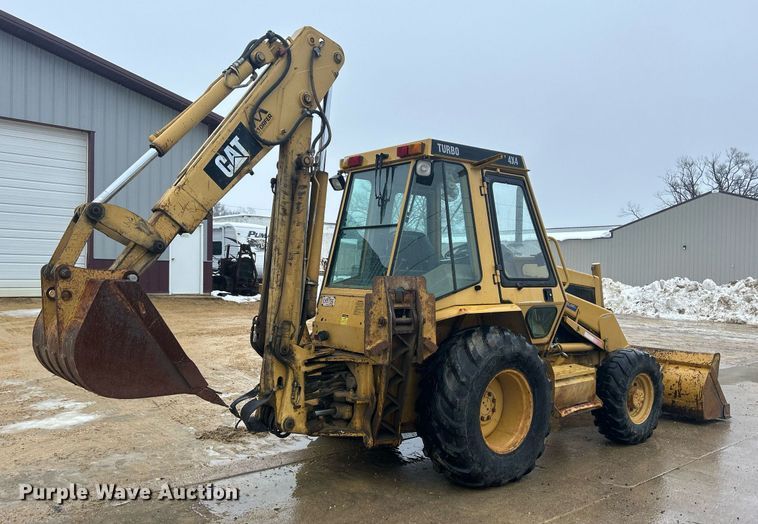 image for item DQ1085 1990 Caterpillar 416 backhoe