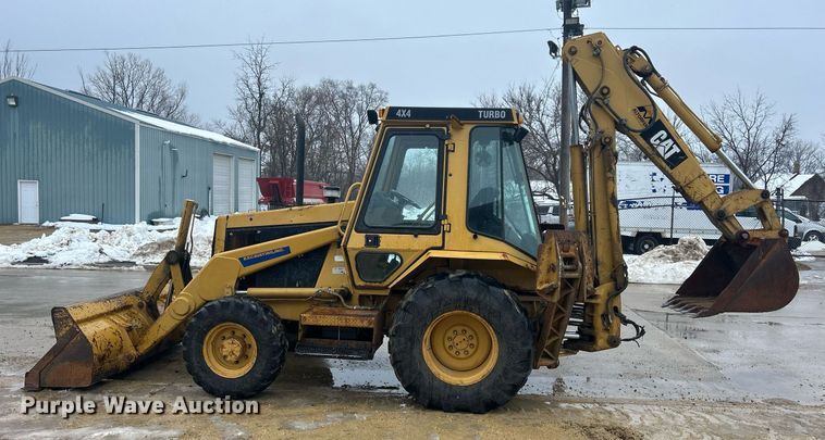 image for item DQ1085 1990 Caterpillar 416 backhoe