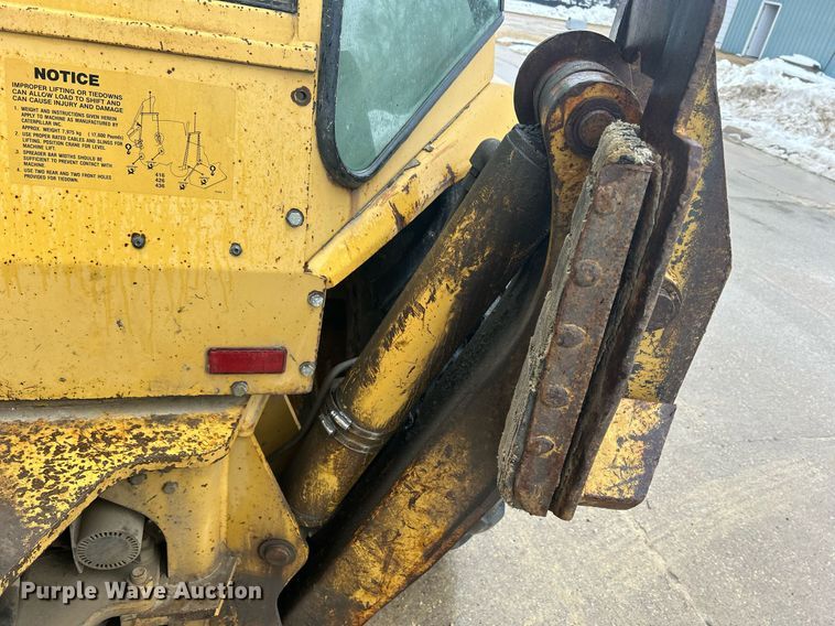 image for item DQ1085 1990 Caterpillar 416 backhoe
