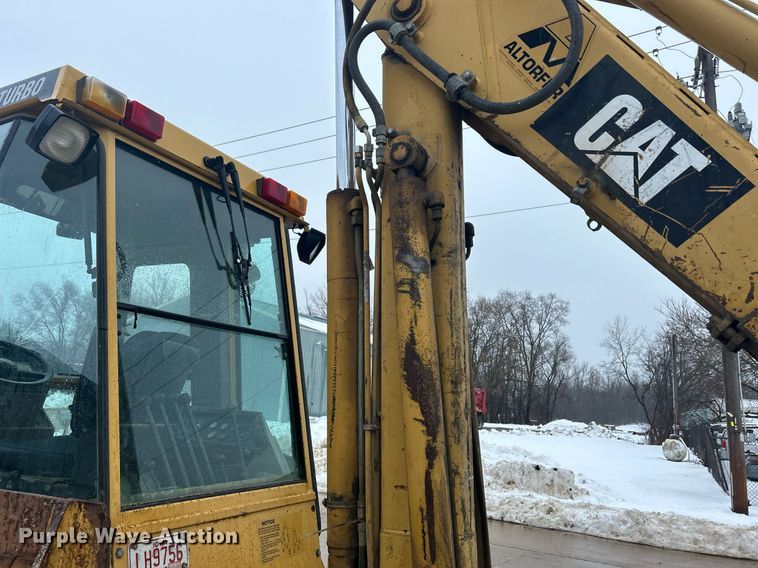 image for item DQ1085 1990 Caterpillar 416 backhoe