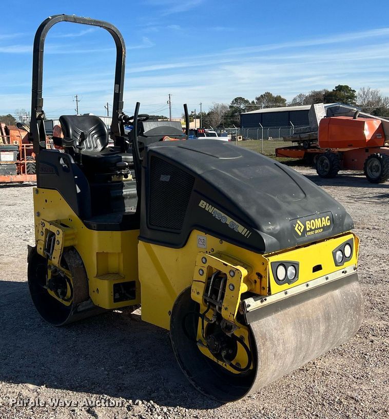 image for item DQ2349 2018 Bomag BW 120 SL-5 double drum vibratory roller