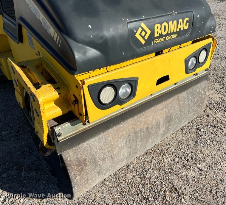 image for item DQ2349 2018 Bomag BW 120 SL-5 double drum vibratory roller