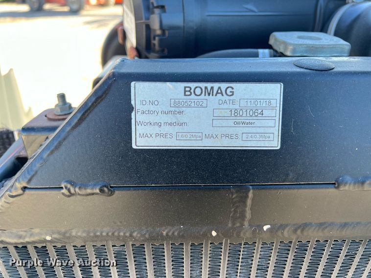 image for item DQ2349 2018 Bomag BW 120 SL-5 double drum vibratory roller