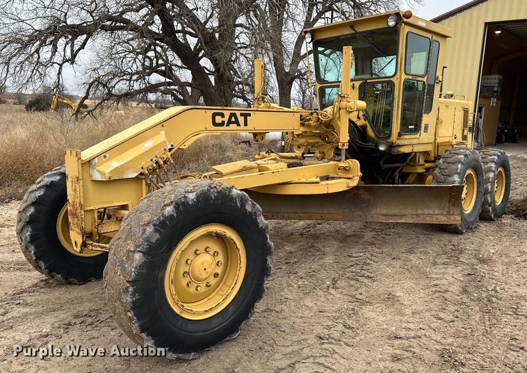 image for item EK9937 1986 Caterpillar 120G motor grader