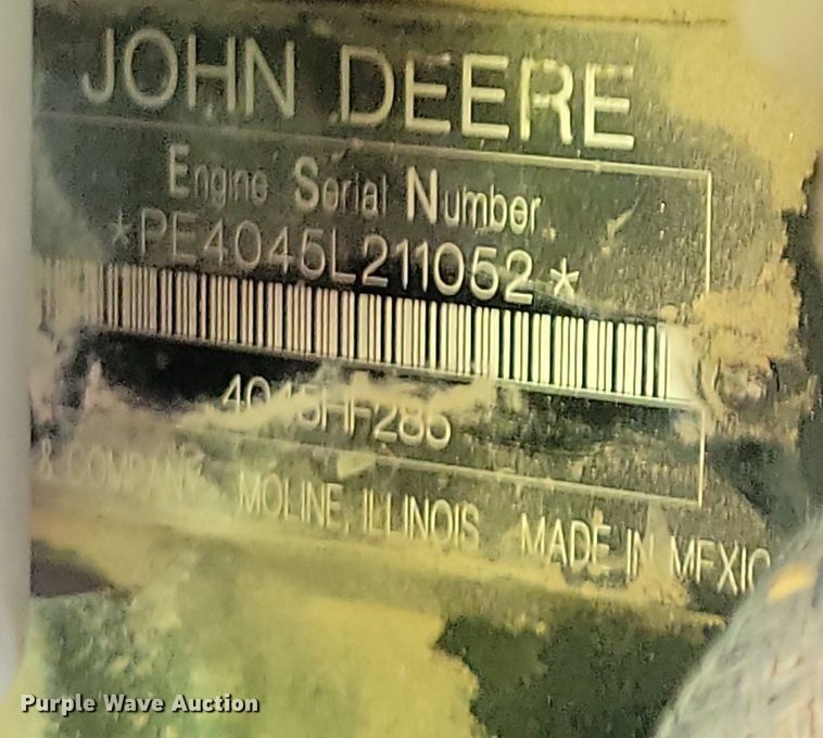 image for item IQ9943 2012 Genie GTH1056 telehandler