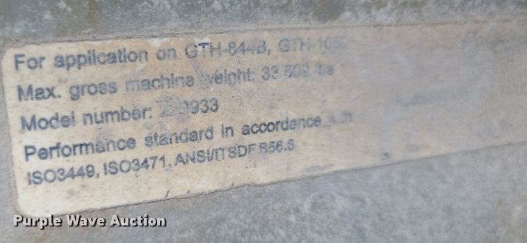 image for item IQ9943 2012 Genie GTH1056 telehandler
