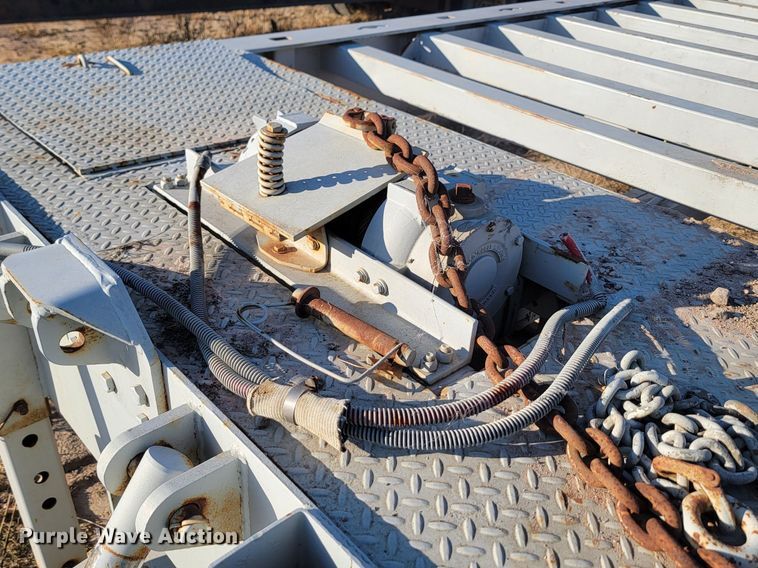 image for item JG9641 1994 Landoll tilt deck equipment trailer