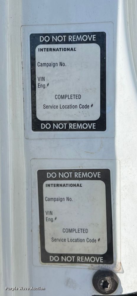 image for item JT9029 2013 International  DuraStar 4300 forestry bucket truck