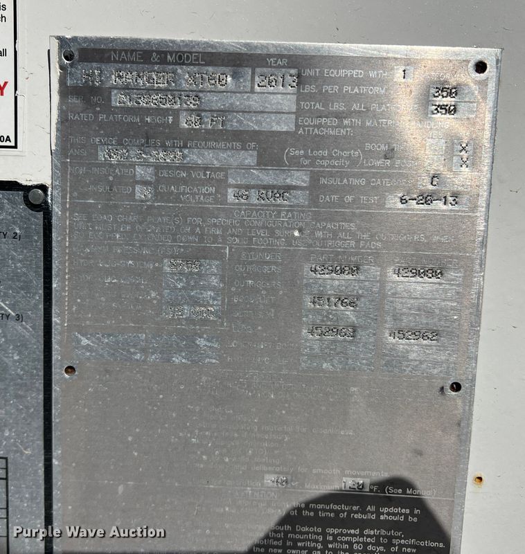 image for item JT9031 2014 International  4300M7 forestry bucket truck