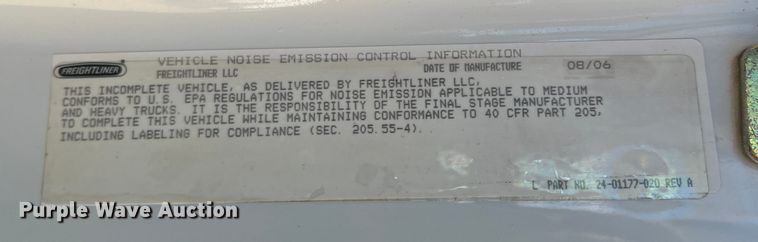 image for item JT9033 2007 Freightliner Business Class M2 bucket truck