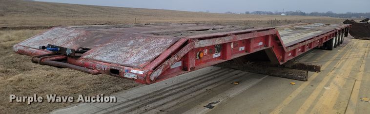 image for item KT9618 1981 Shop built oilfield trailer