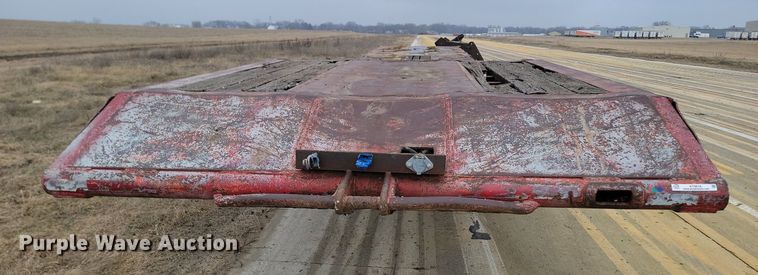 image for item KT9618 1981 Shop built oilfield trailer